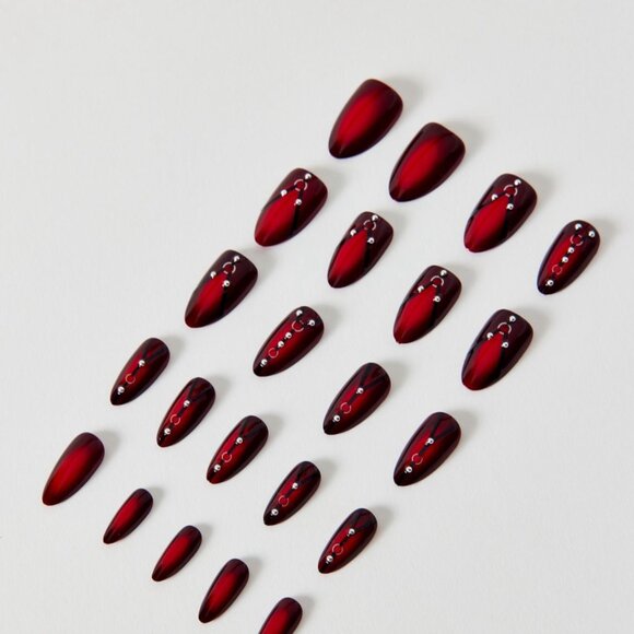 NWT Never Have I Ever Press On Nails in "Strap Tease" / Whimsigoth / Maximalism - Picture 3 of 8